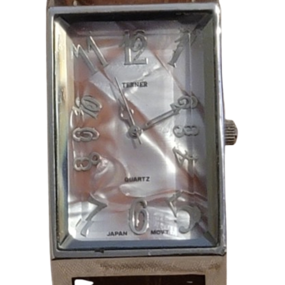 TIMEX WATCH Brown Leather Strap Watch Quartz Japan Movement Leather 24R